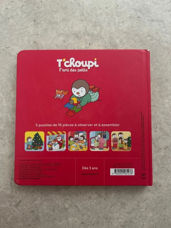Livré puzzle tchoupi - photo numéro 8