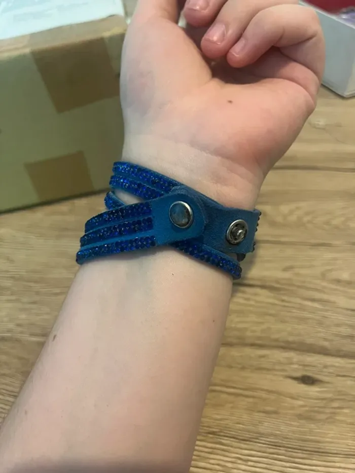 Bracelet bleu électrique - photo numéro 2