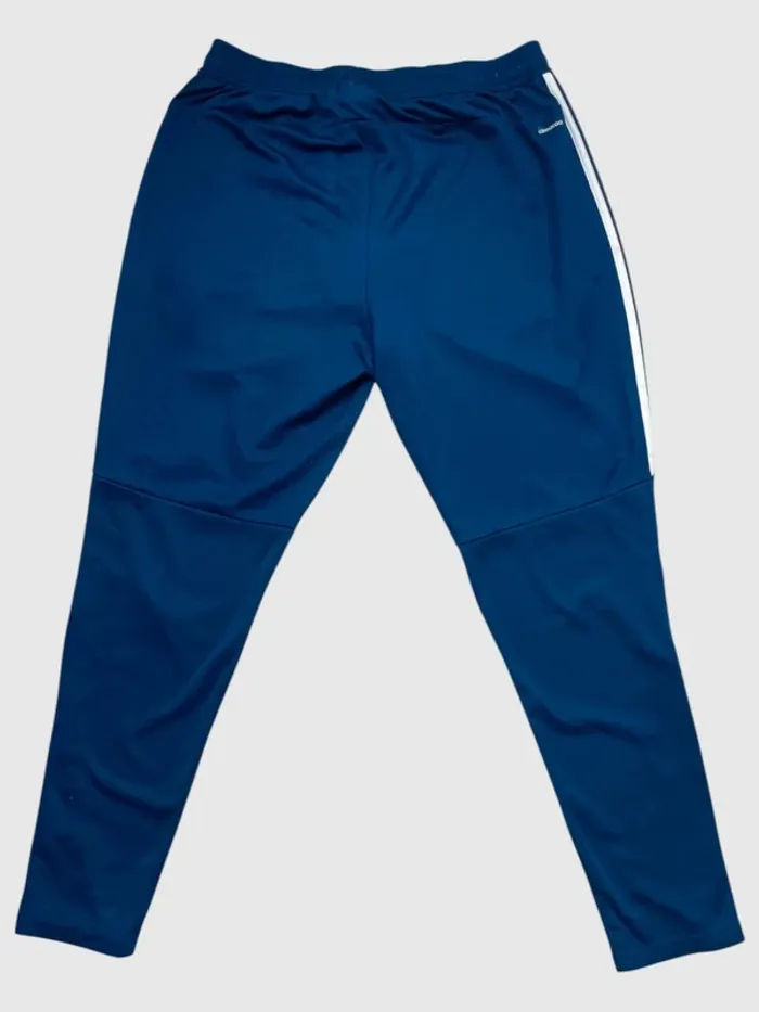 Jogging Adidas blue training pants Tiro 17 Climacool Mens L - photo numéro 3
