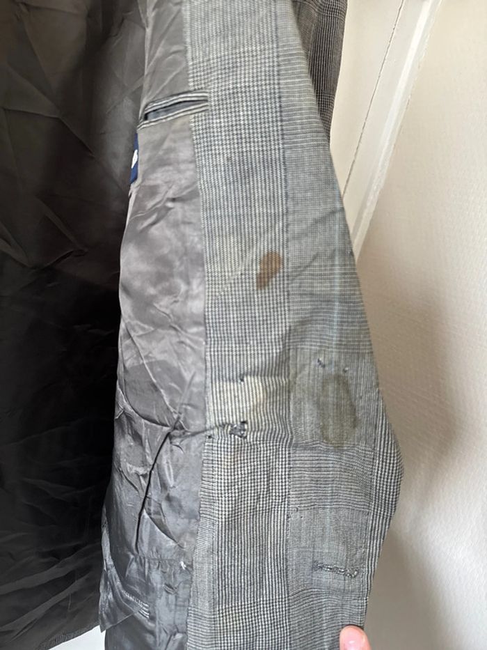 Veste blazer croisée Burberrys’ à carreaux – Taille L – Vintage - photo numéro 6