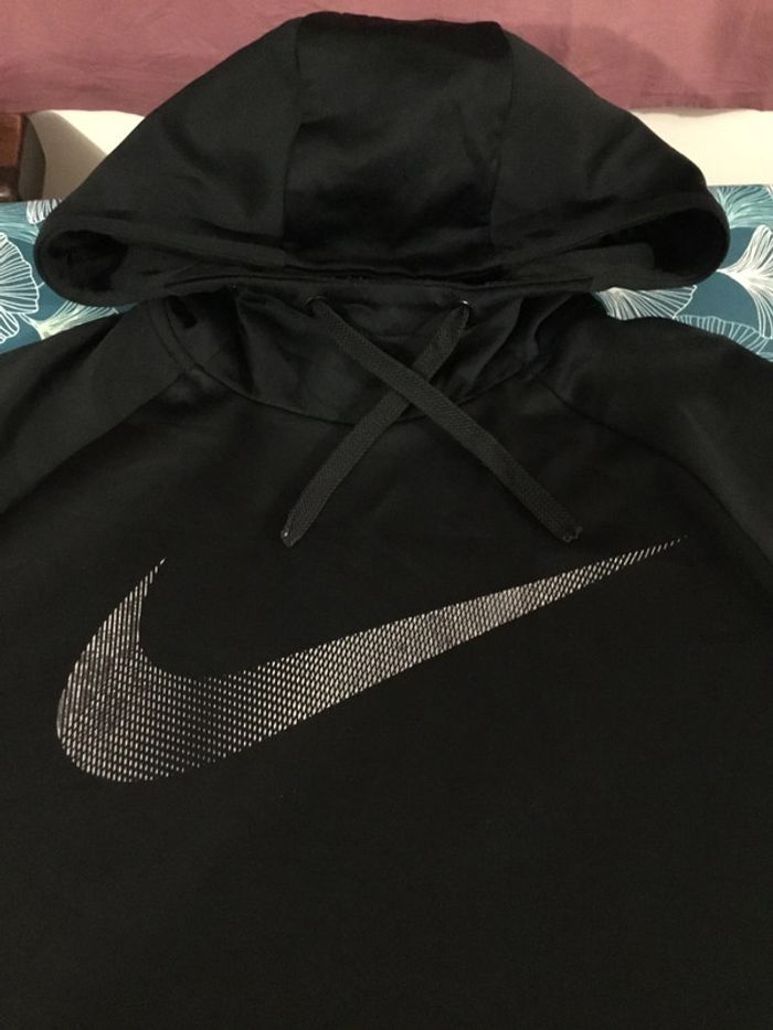 Sweat à capuche pour homme Nike Dri Fit noir taille M 100 - photo numéro 3