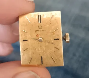 Omega Remontage Manuel Horlogerie - Calibre 620 Cadran Or 3g  18k
