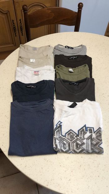 Lot de 10 maillots de corps garçon