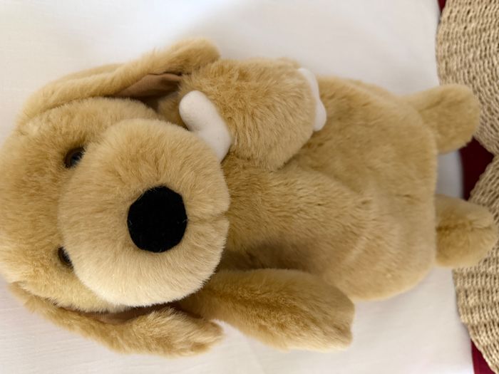 gifts & treats peluche chien os range pyjama - photo numéro 2