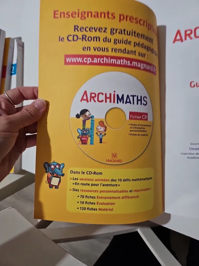 Guide pédagogique Archimaths CP édition 2016 - photo numéro 3