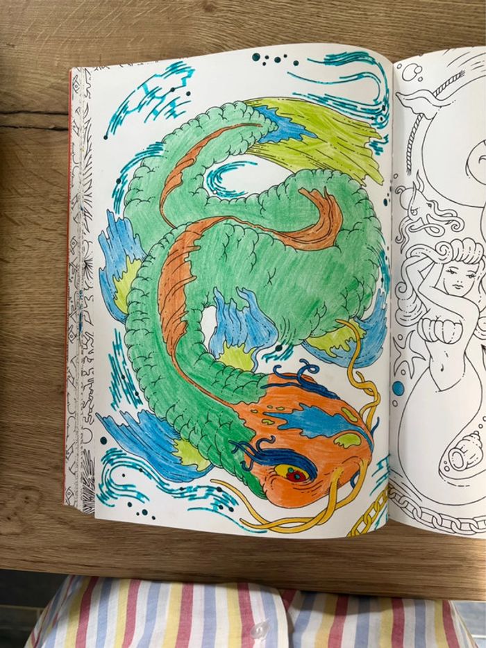 Livre Sous L’Océan 100 coloriages Anti-Stress - Art Thérapie - photo numéro 6