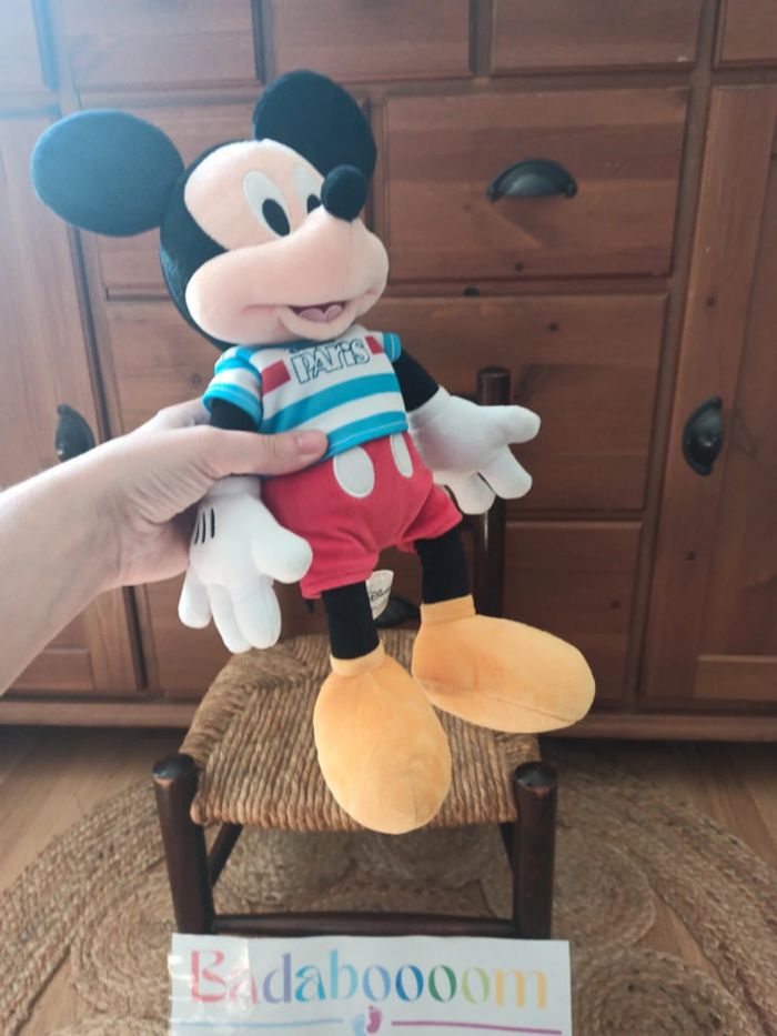 Peluche Mickey Disney Land Paris tbe - photo numéro 3