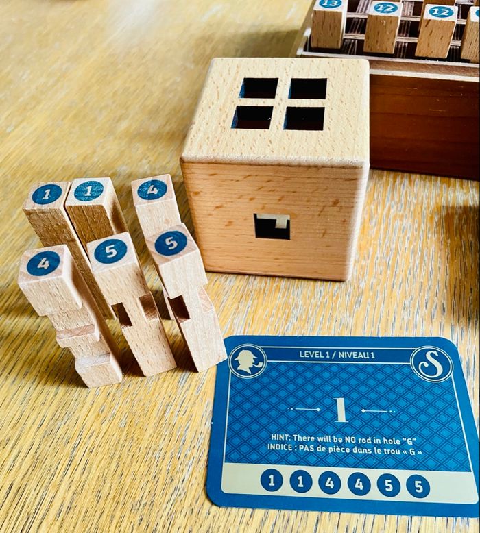 Jeu The Sherlock - casse tête en bois - photo numéro 3