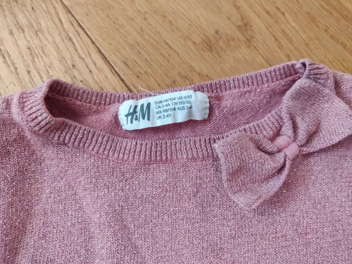 Lot 2 pull hetm taille 98/104 - photo numéro 3