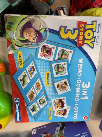 Jeu Toy Story 3 Mémo Domino Lotto
