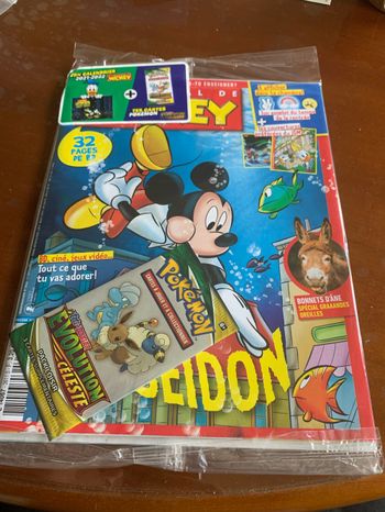 Magazine Mickey échantillon Pokémon