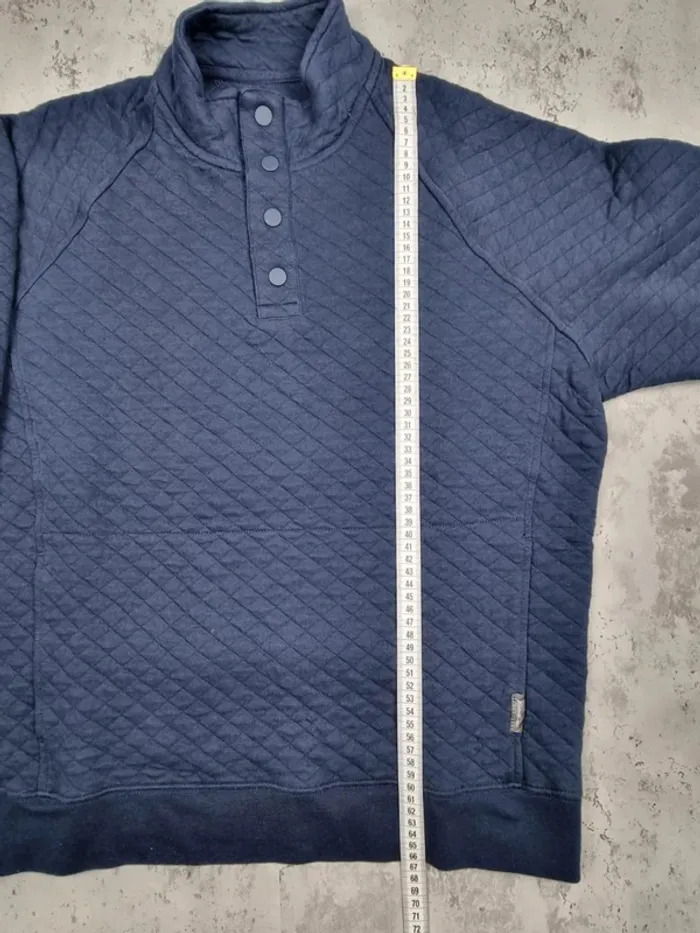 Sweat matelassé Eddie Bauer bleu marine – Taille M Homme - photo numéro 6