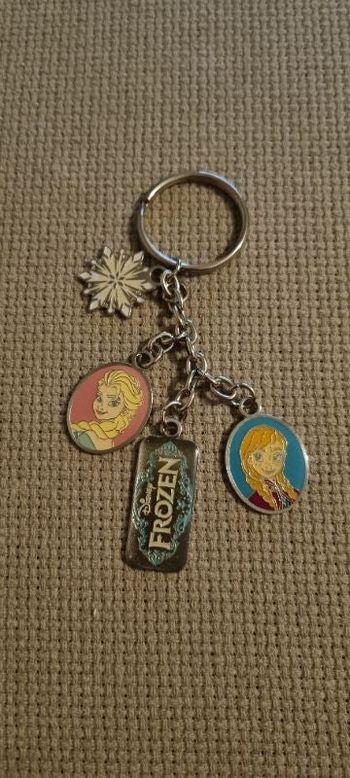 Porte clef la reine des neiges