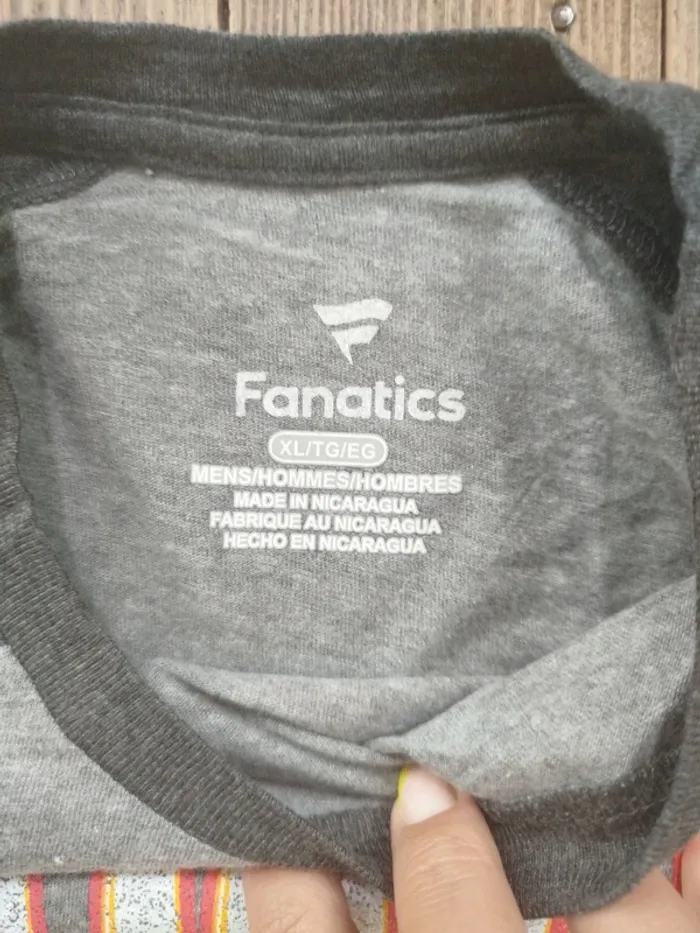 T-shirt manches longues homme XL fanatics - photo numéro 3
