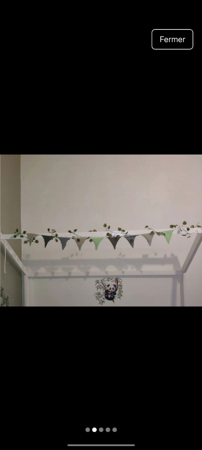 Lot de 2 banderoles décoratives - photo numéro 2