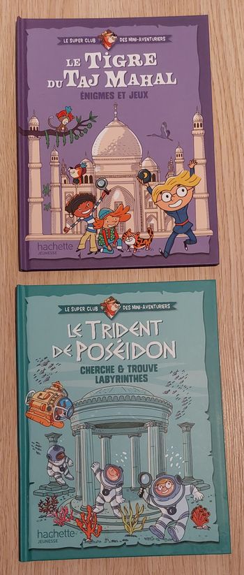 2 magnifiques livres de Hachette Jeunesse