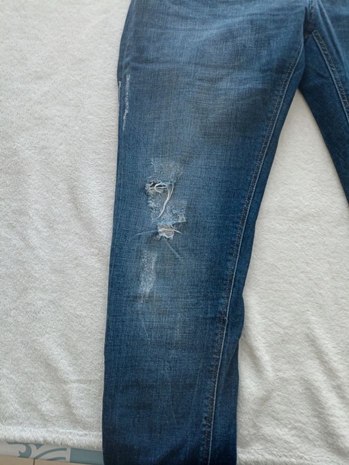 Jean Naf Naf effet usé - photo numéro 2