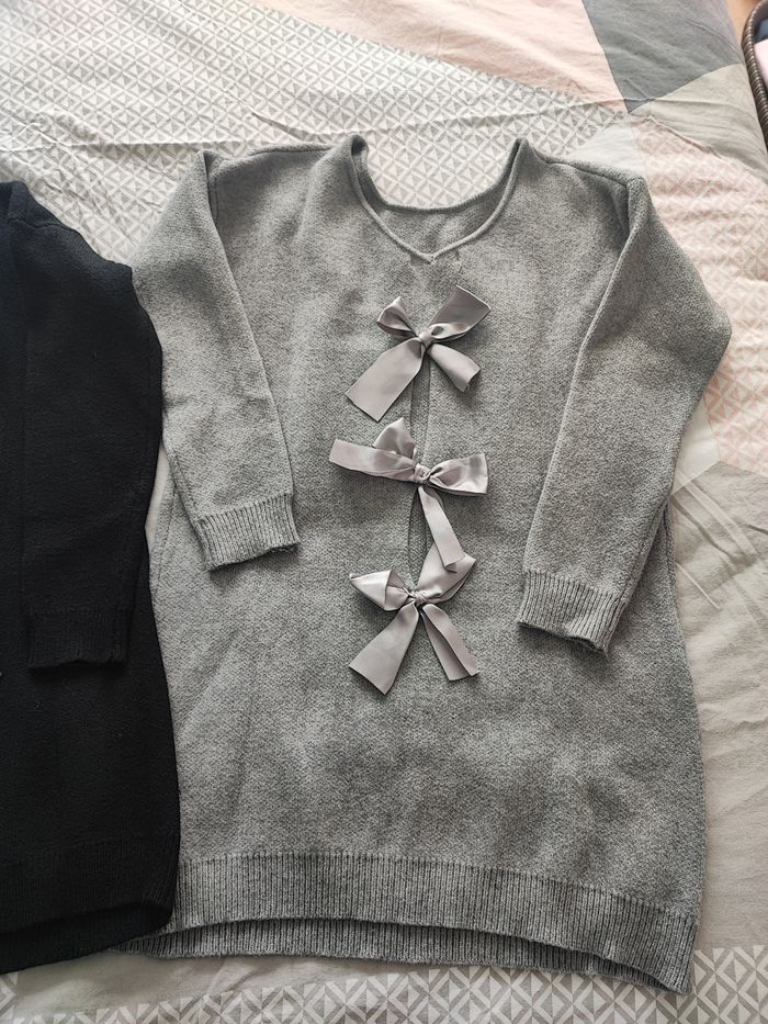 Lot 2 long pull la modeuse taille S. - photo numéro 2