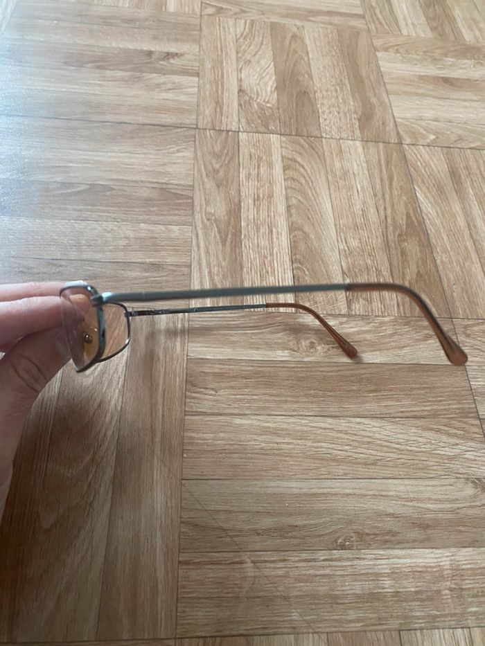 Lunette de soleil verre marron claire vintage SIX - photo numéro 3
