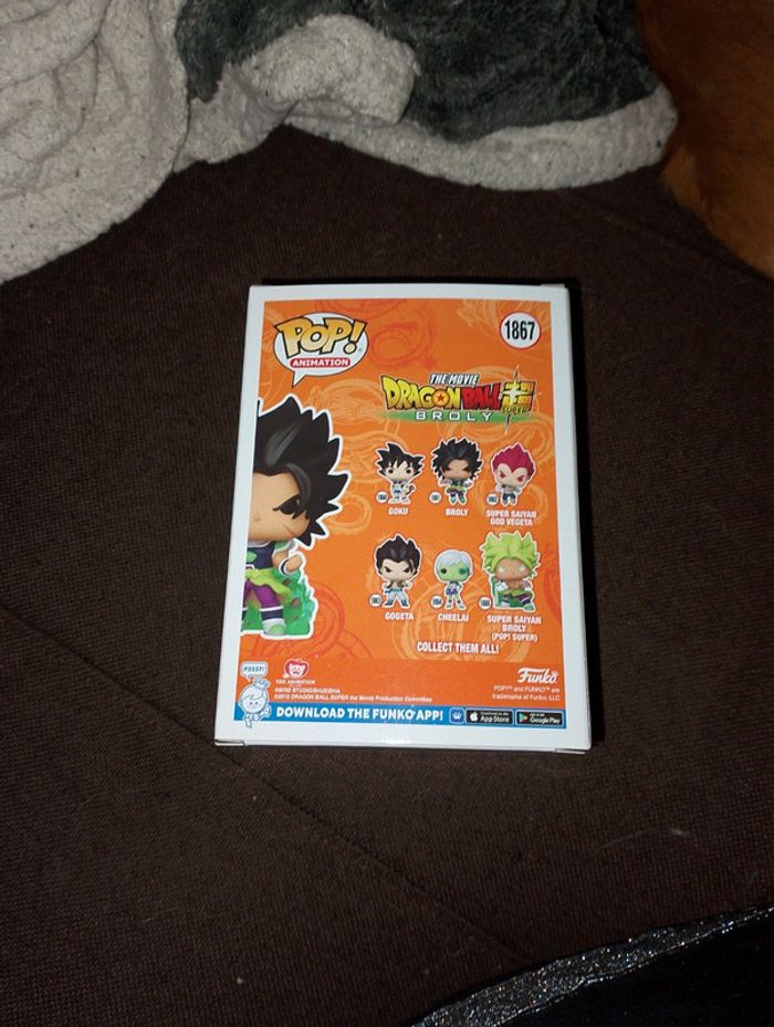 Funko pop DragonBall : Broly - Broly 1867 - photo numéro 3