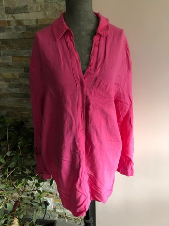 Chemise en lin loose rose Primark 36