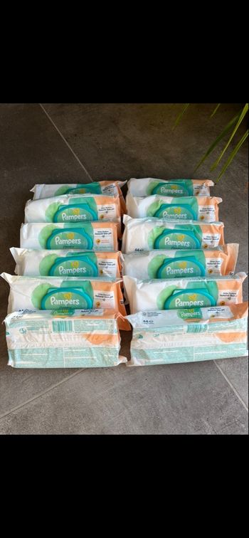 Lingettes protect care Pampers 