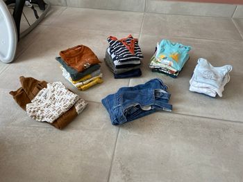 Lot vêtements garçon 9 mois 
