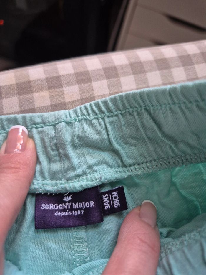 Short taille élastique 3 ans Sergent-major - photo numéro 2