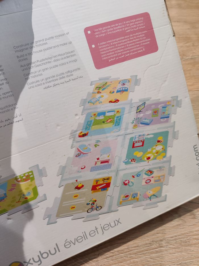 Puzzle géant thème La maison Oxybul - dès 18 mois - photo numéro 8