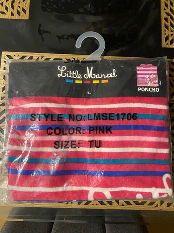 Poncho Little Marcel