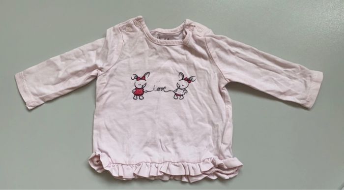 Lots de t-shirt manches courtes et longues 1 mois - photo numéro 4