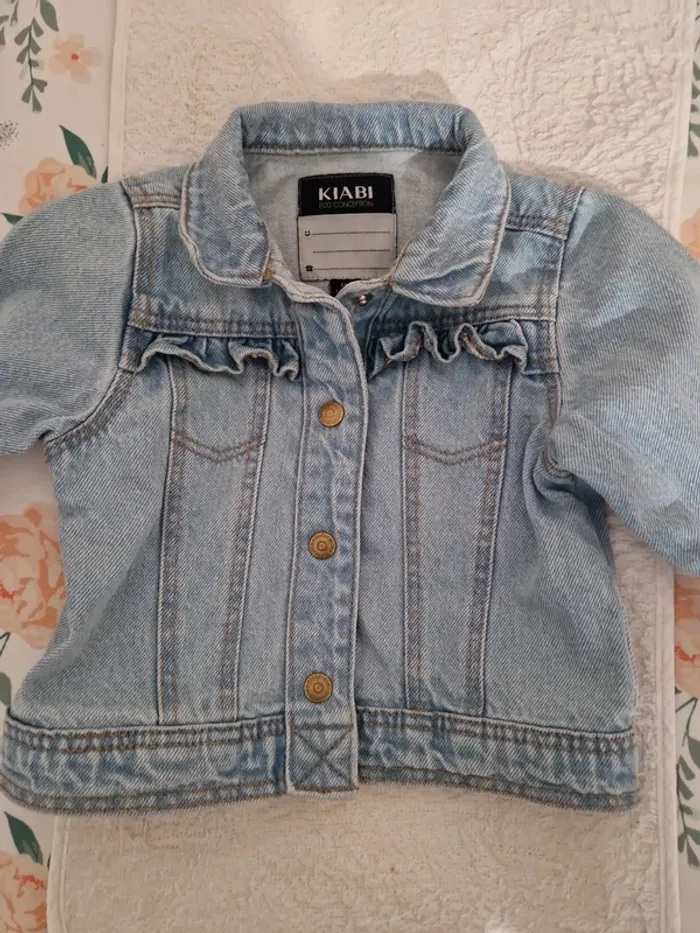 Veste en jean's fille - photo numéro 2