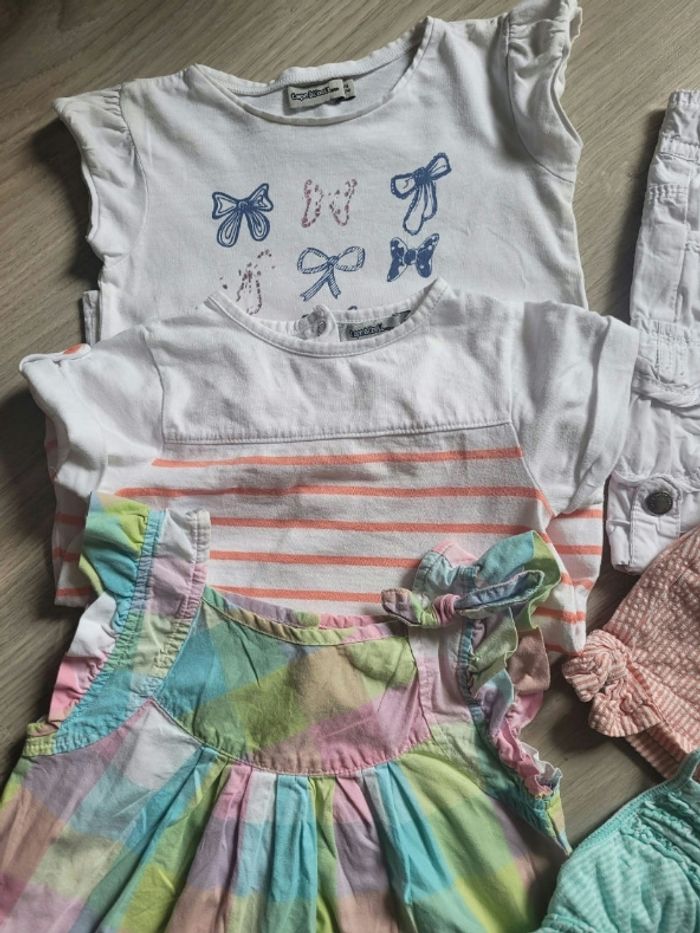 Lot 6 vêtements fille été 23 mois Tape à l'œil - photo numéro 2
