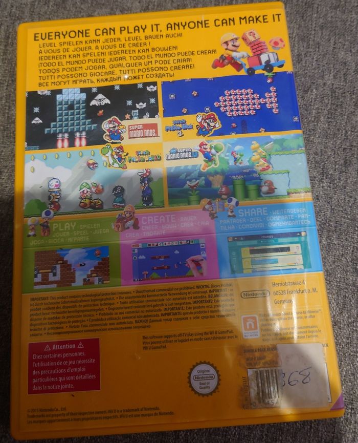 Super Mario maker Wii u - photo numéro 3