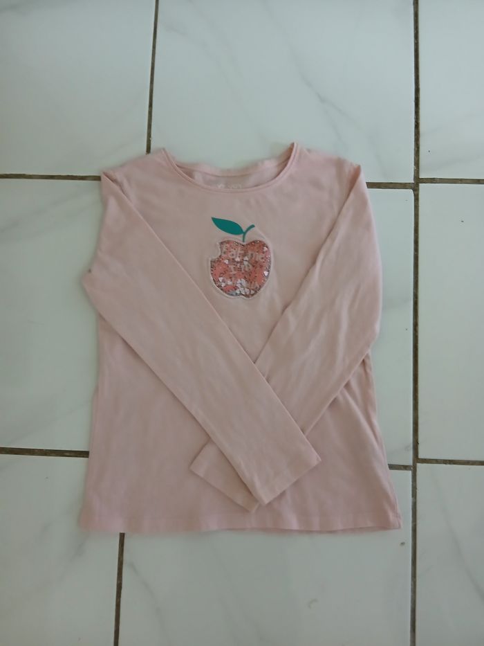 Pull fin en coton fille taille 8 ans marque inextenso tres bonne etat