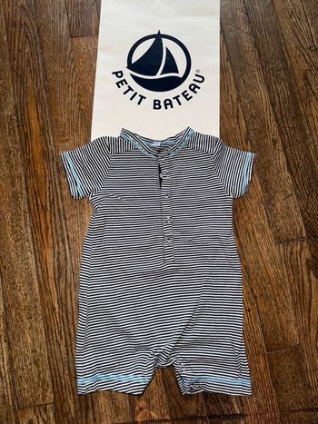 Barboteuse petit bateau 3 mois