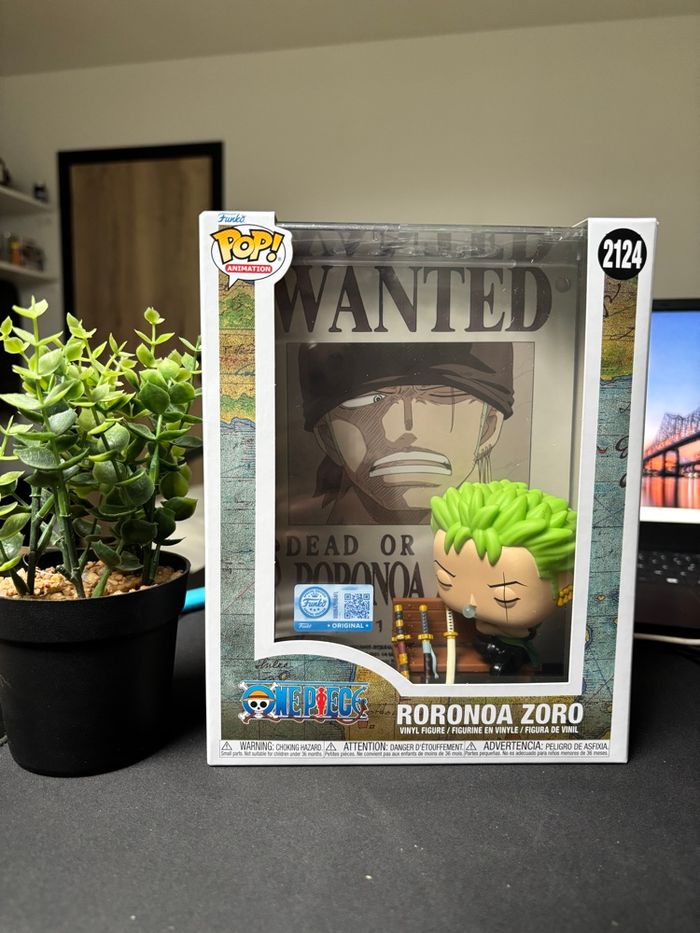 Funko Pop! Roronoa Zoro – Wanted Poster (#2124) – One Piece