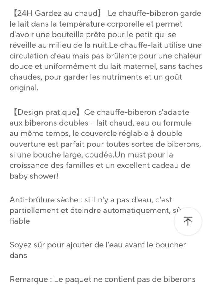Chauffe biberons et pots - photo numéro 4