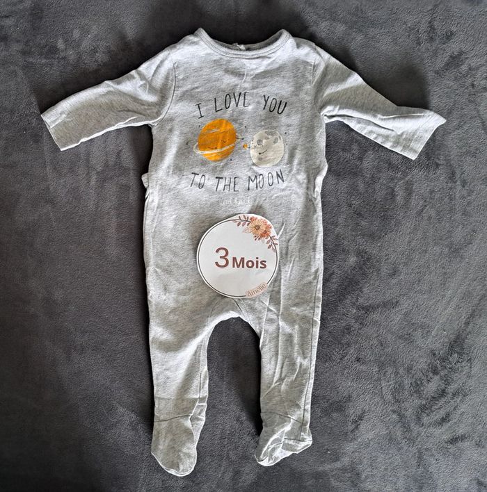 Pijama bébé 3 mois