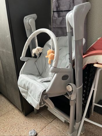Balancelle musicale chaise haute sans plateau