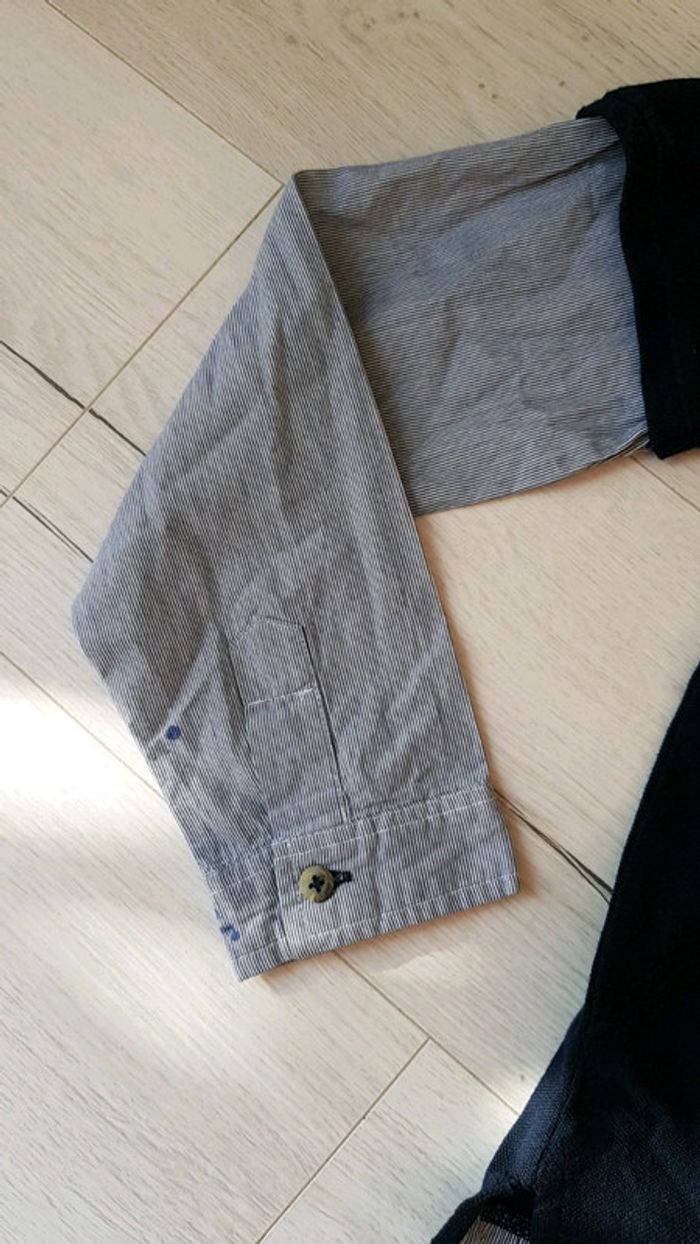 Polo effet superposition chemise ikks garçon 10 ans - photo numéro 6