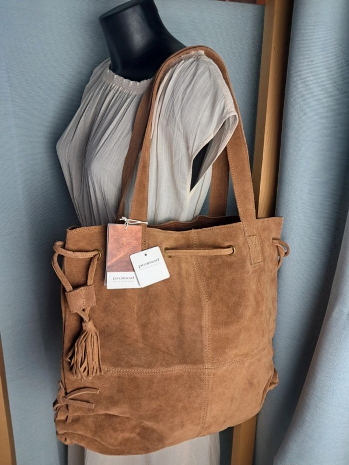 Promod sac à main cabas en cuir neuf