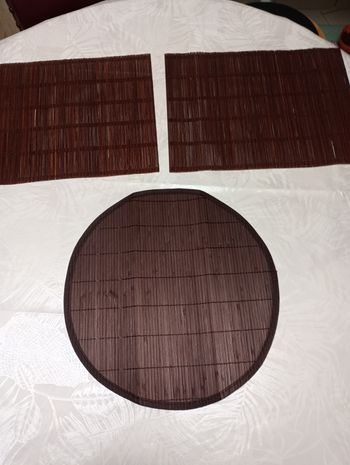 Sets de table bambou