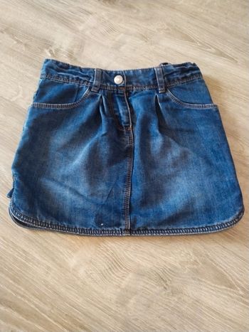 Jupe courte en jean 8 ans