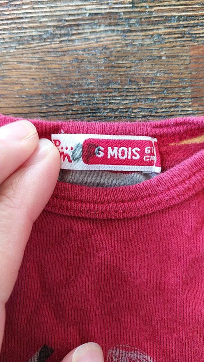 Grenouillère sans pied/DPAM/6 mois - photo numéro 2