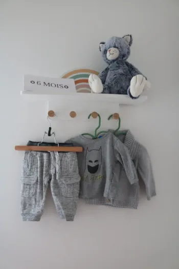 Ensemble haut Batman, jogging Gémo et gilet Mon premier Major 6 mois