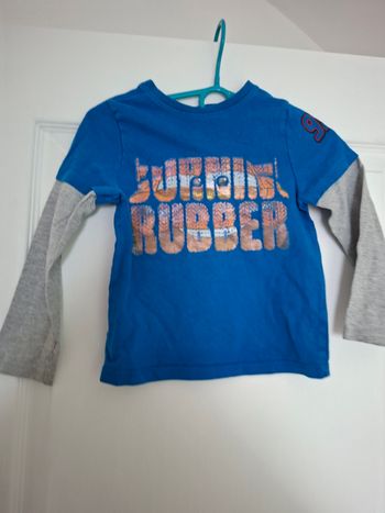 T-shirt Manches Longues Cars Disney-Pixar - Taille 3 Ans (Flash McQueen) 🏁