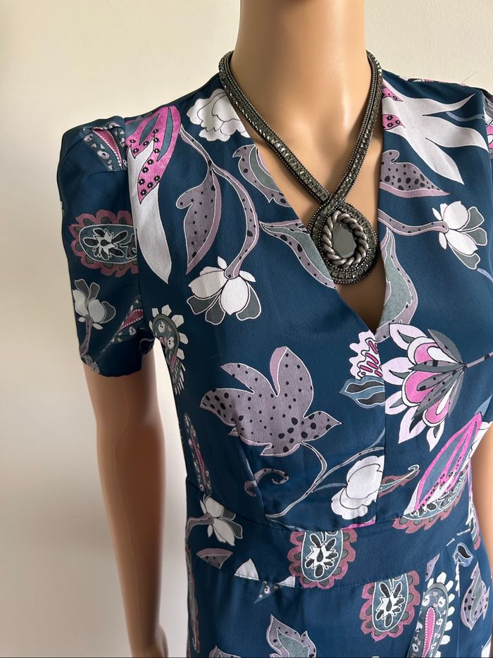 Robe imprimée neuve à manches courtes Morgan taille 34 (valeur 70€) - photo numéro 4