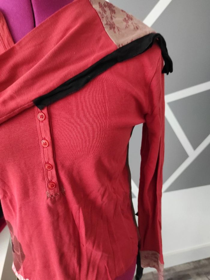 T shirt cop copine T3 neuf - photo numéro 3