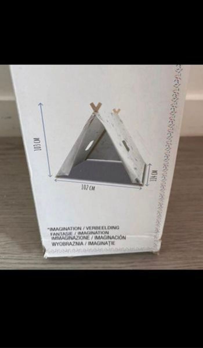 Tente tippie en bois - photo numéro 2